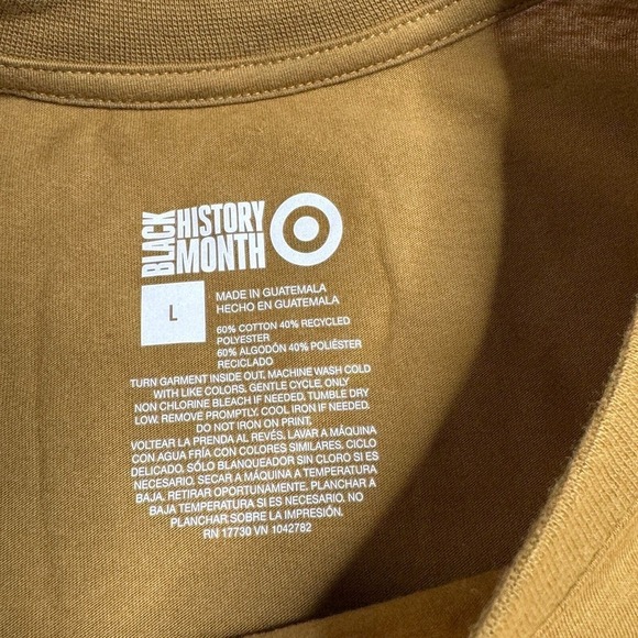 Target Black History Month Shirt Adult XS Queen Goddess Yellow Black Girl Magic - Picture 2 of 5